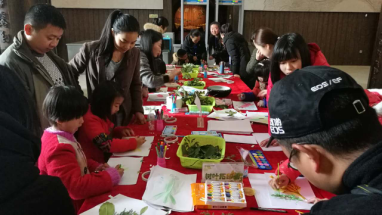里耶秦简博物馆开展“植树节手绘绿色”活动